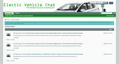 Desktop Screenshot of electricvehiclechat.com